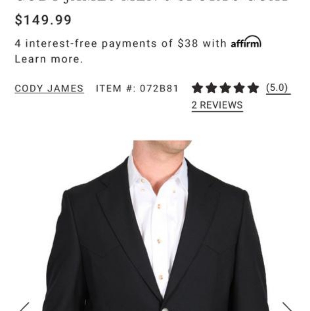 Cody James Men's sport coat